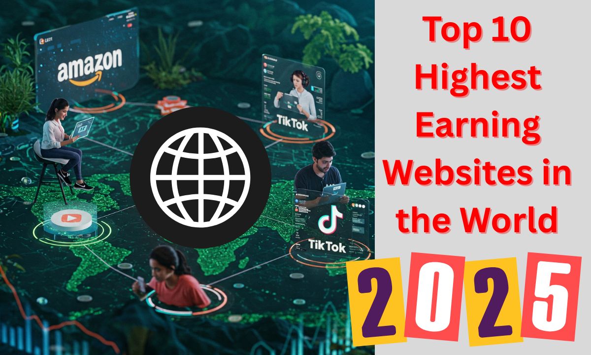 Top 10 Highest Earning Websites in the World (2025)