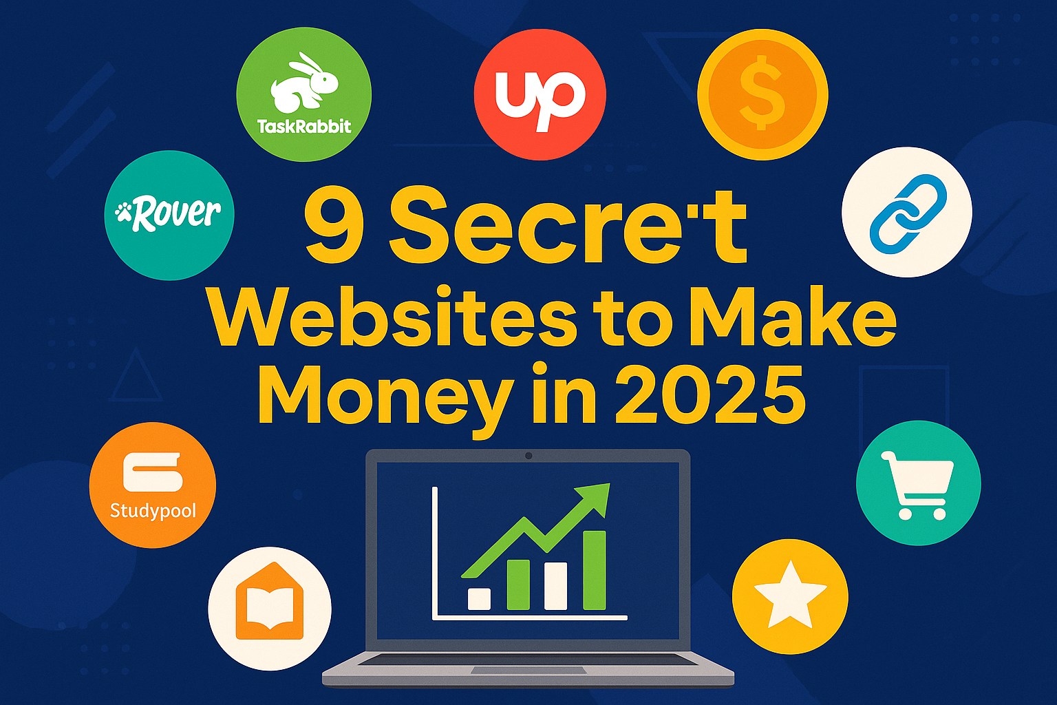 9 Secret Websites to Make Money in 2025 – Work Smarter, Earn Better