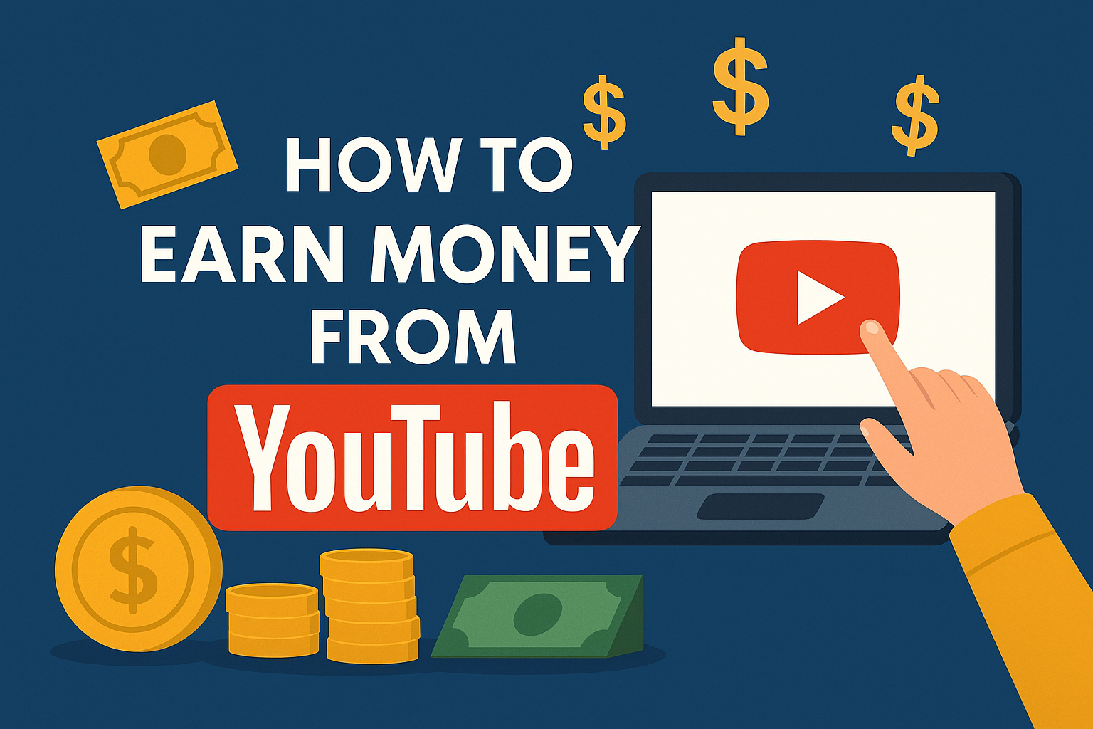 How to Earn Money from YouTube As a Beginner in 2025