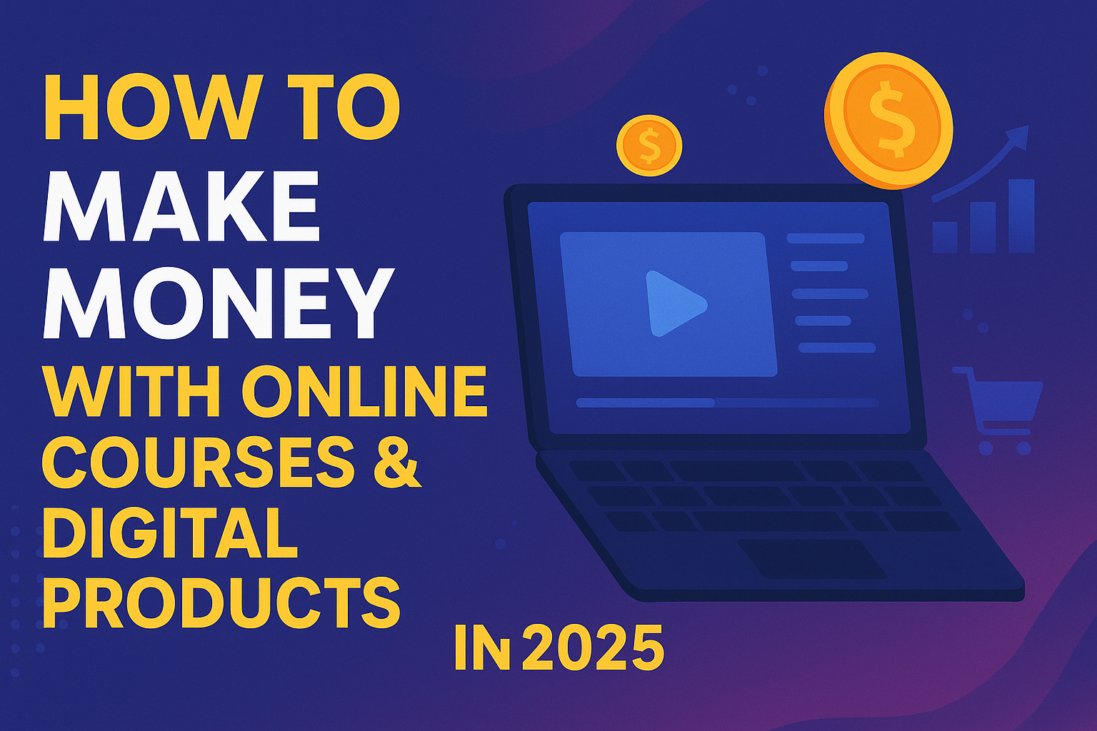 How to Make Money with Online Courses & Digital Products in 2025
