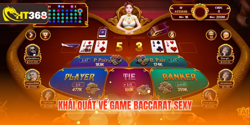 Khái quát về game Baccarat Sexy